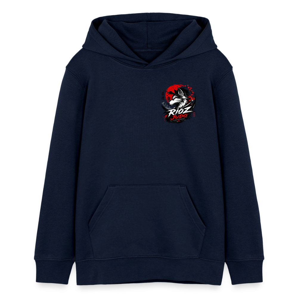Image of Hoodie ado Essentielle — ALPHA - bleu marine