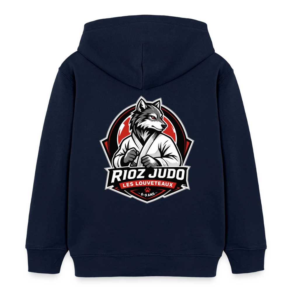 Image of Hoodie Signature — Les Louveteaux - bleu marine