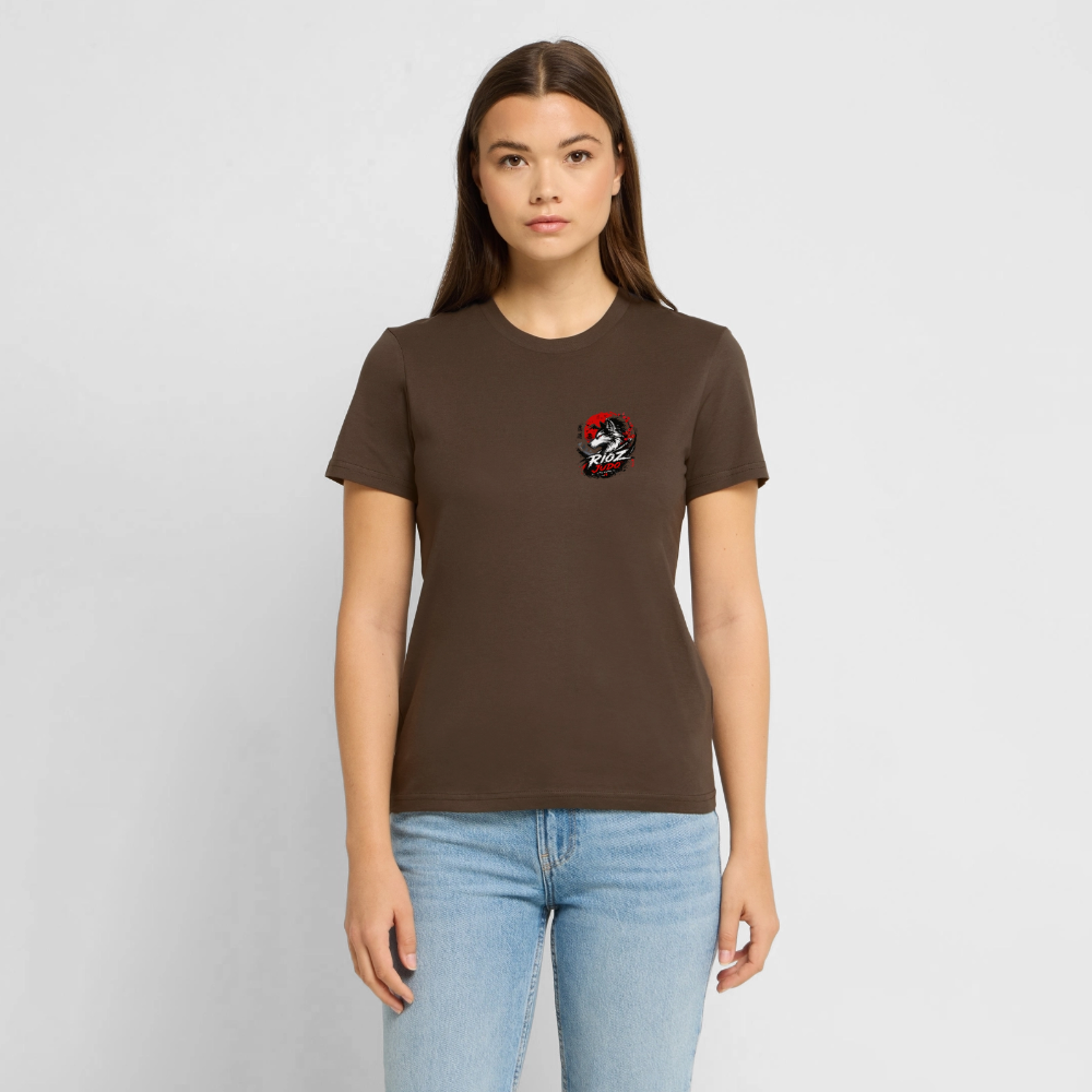 Image of T-shirt Lifestyle Essentielle Adulte — Rioz Judo - marron foncé