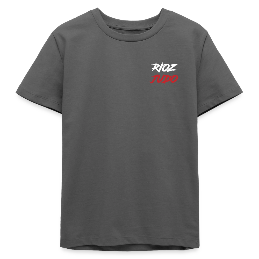 Image of T-shirt ado Signature — ALPHA - charbon