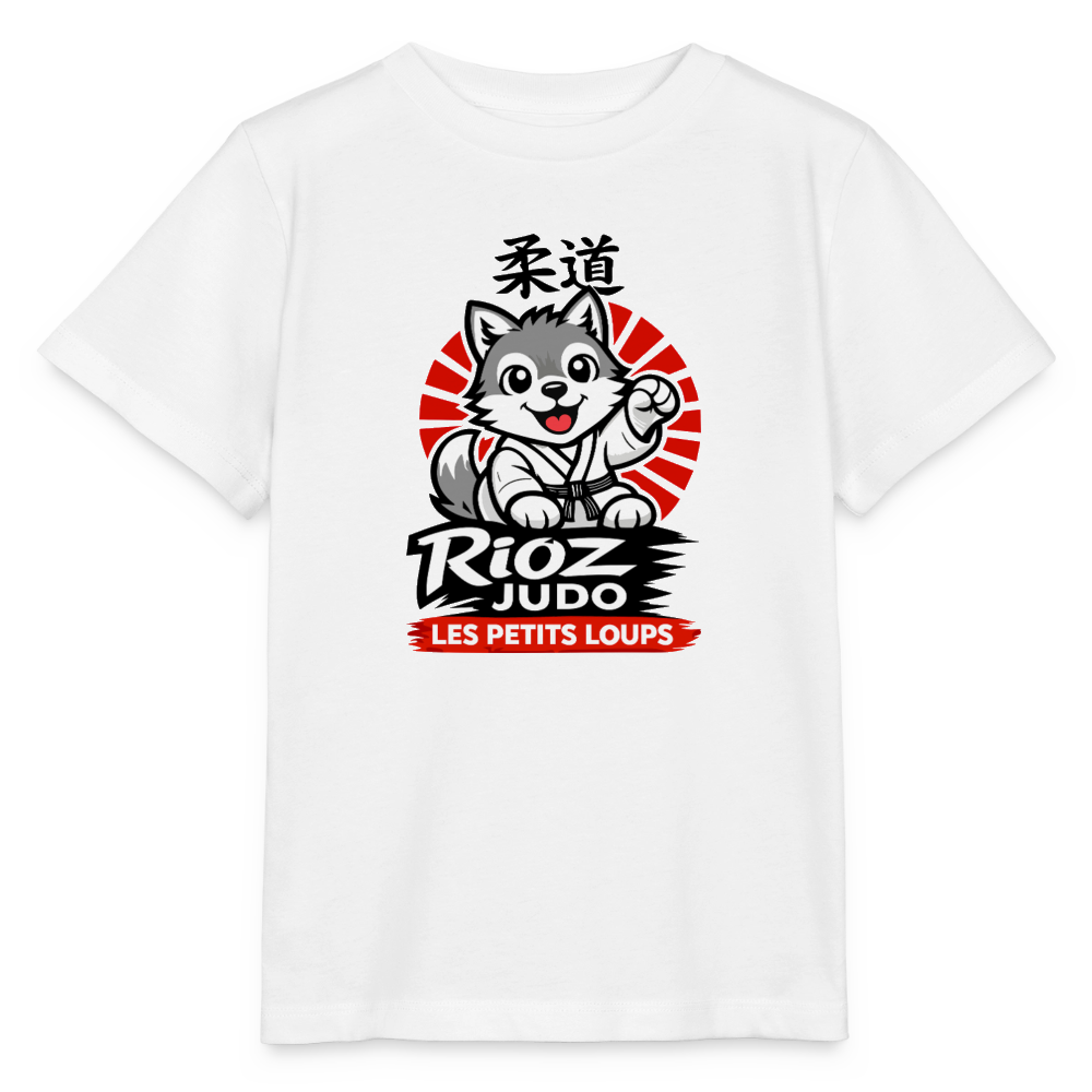 Image of T-shirt Essentielle — Les Petits Loups - blanc
