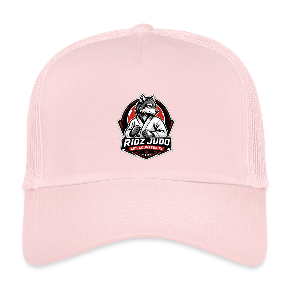 Image of Casquette Trucker — Les Louveteaux - rose pâle