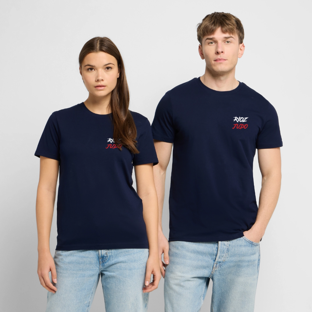 Image of T-shirt Signature Adulte — Rioz Judo - marine