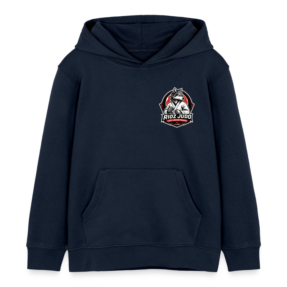 Image of Hoodie Essentielle — Les Louveteaux - bleu marine