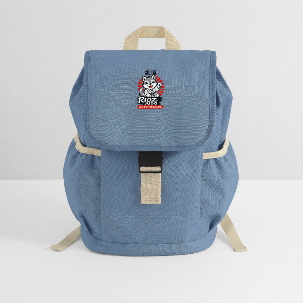 Image of Sac à dos BagBase — Les Petits Loups - gris bleu