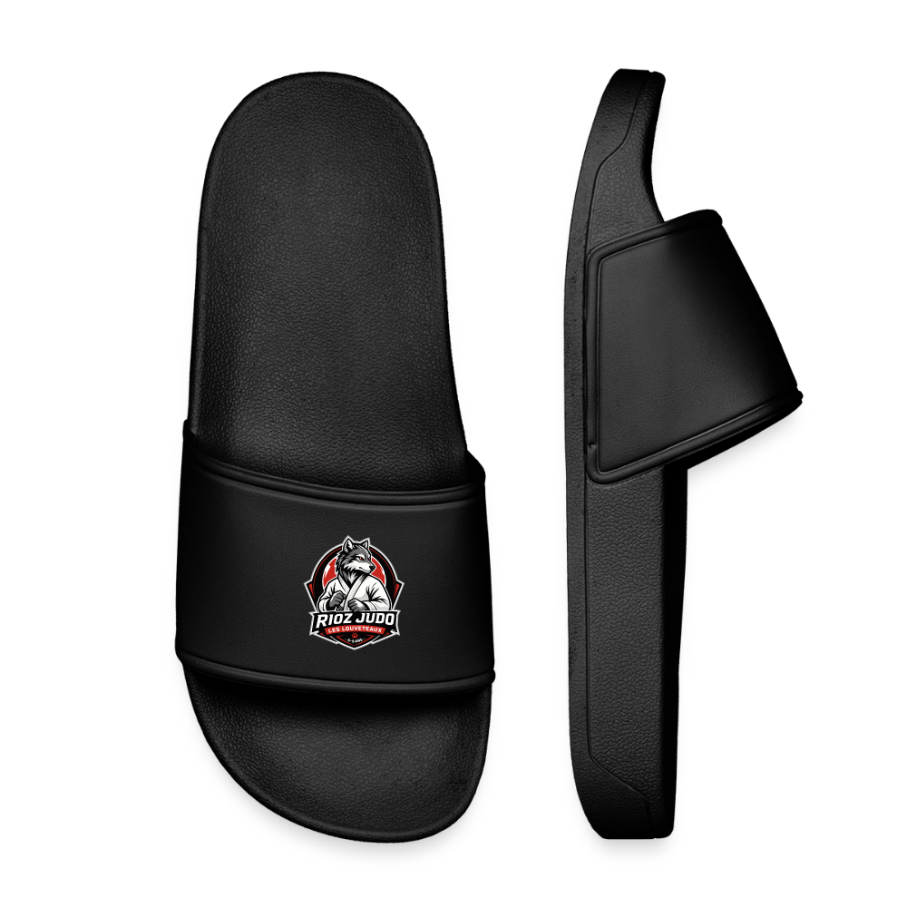 Image of Claquettes Dojo — Les Louveteaux - noir