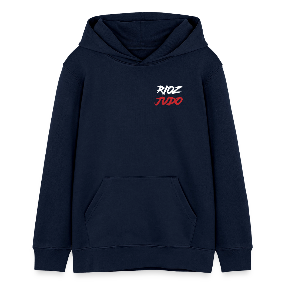 Image of Hoodie ado Signature — ALPHA - bleu marine
