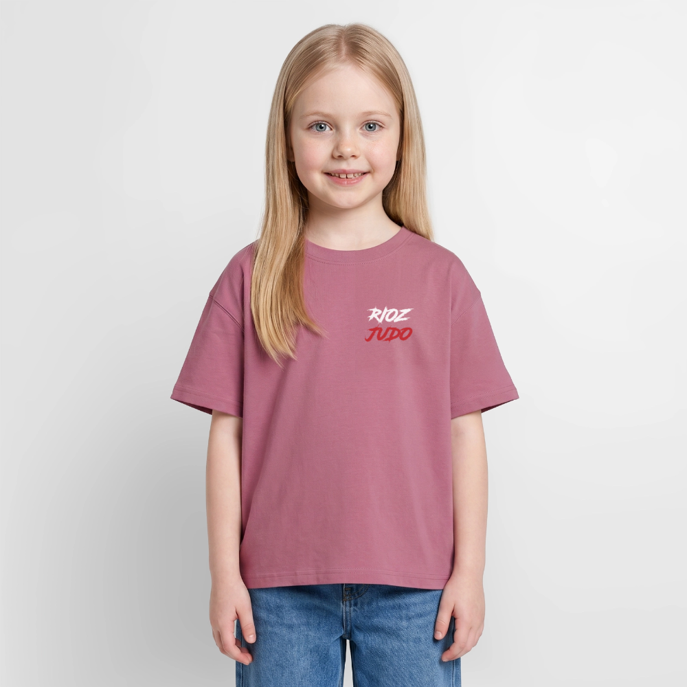 Image of T-shirt signature  Oversize — Les Louveteaux - mauve