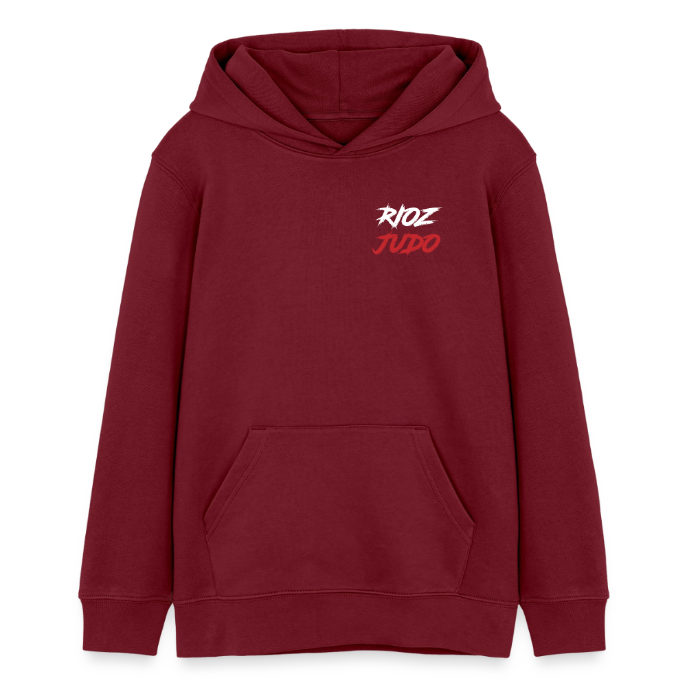 Image of Hoodie ado Signature — ALPHA - bordeaux