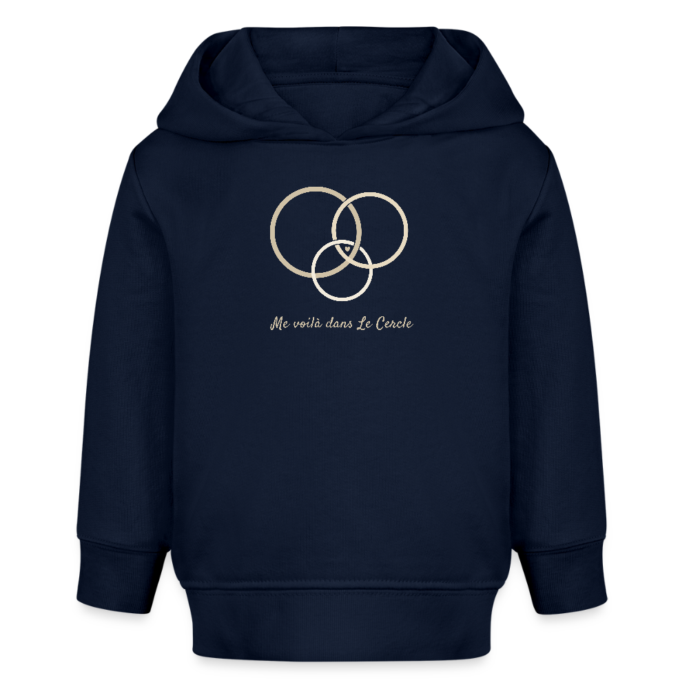 Sweat Bébé Signature — Le Cercle s’agrandit - bleu marine