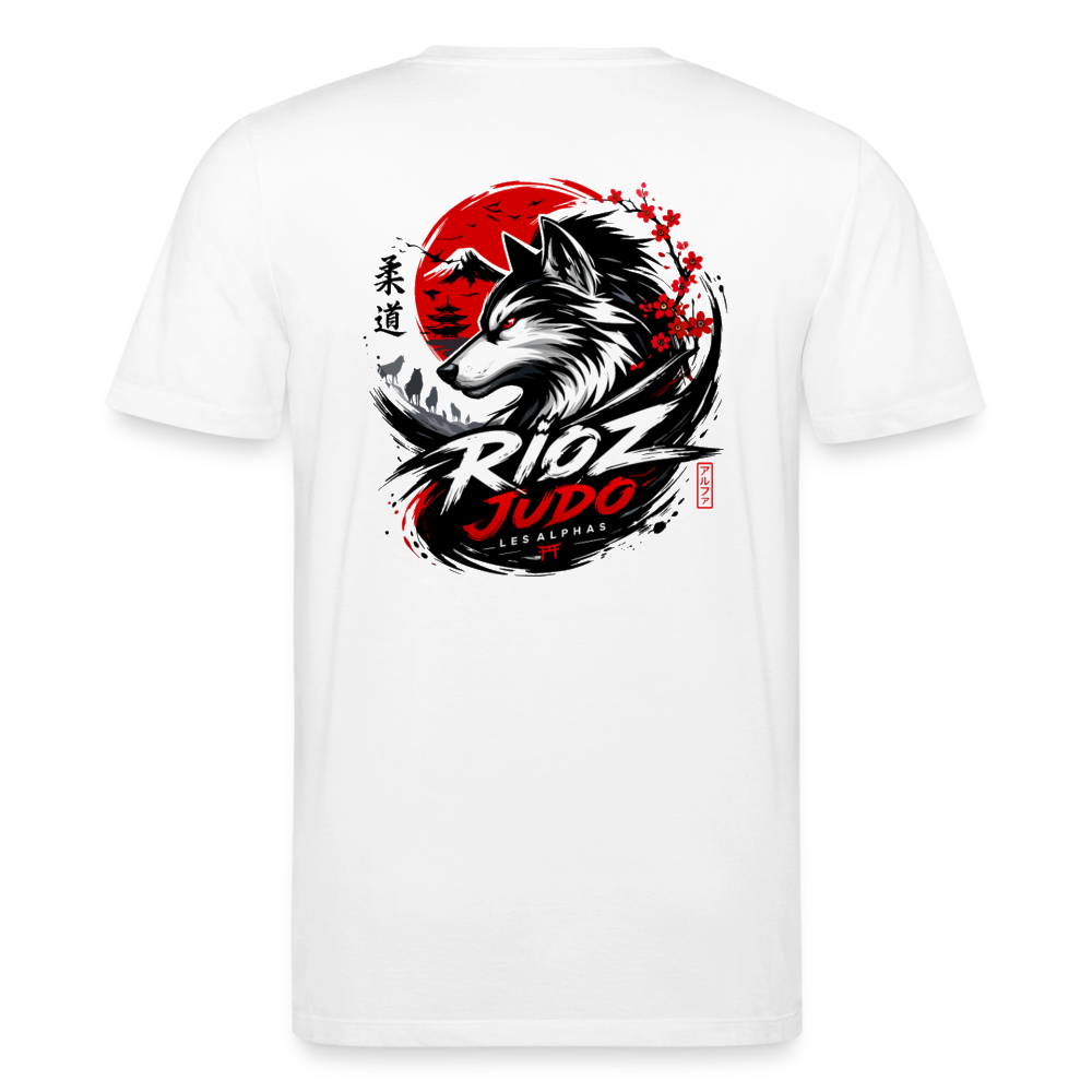 Image of T-shirt Signature Adulte — Rioz Judo - blanc