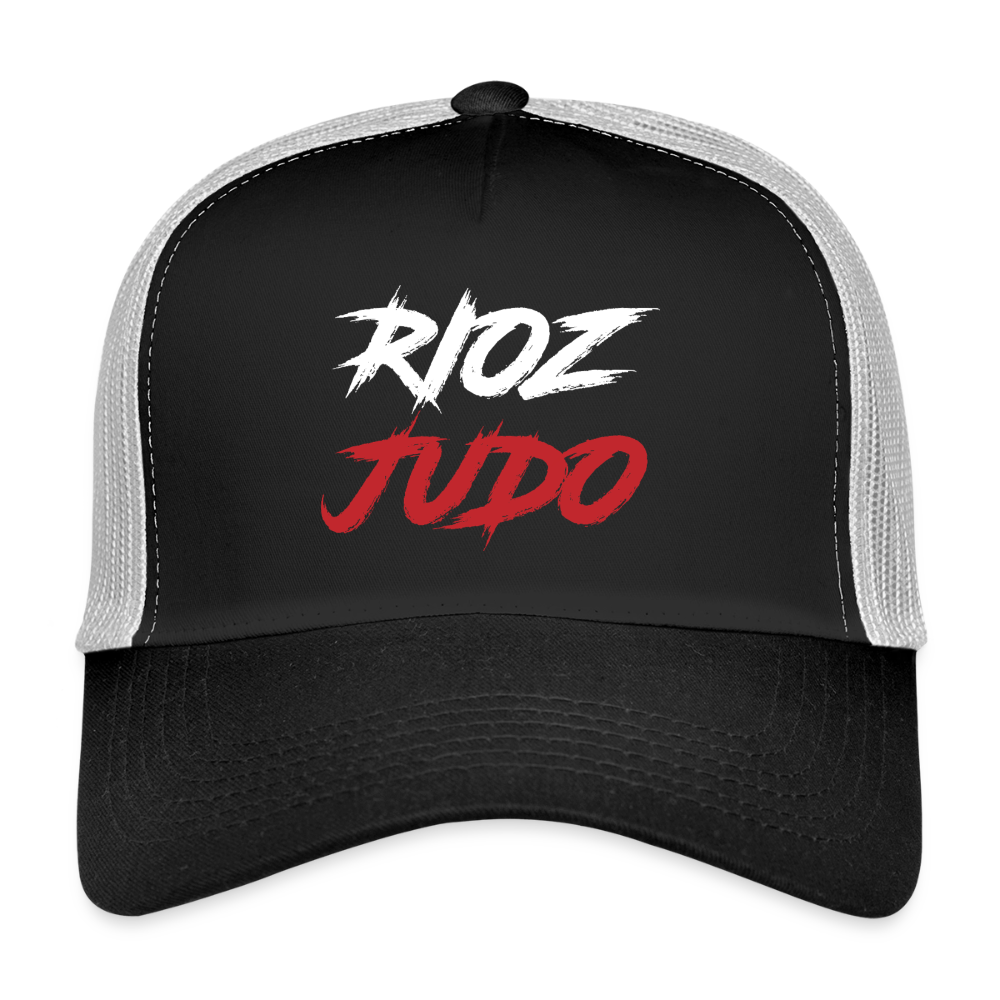 Image of Casquette Rioz Judo — ALPHA - noir/gris pierre