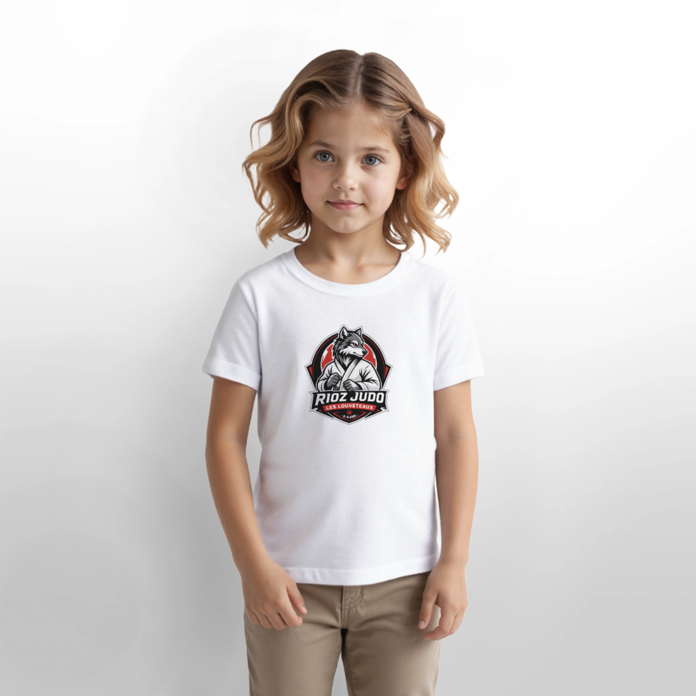 Image of T-shirt Essentielle — Les Louveteaux - blanc