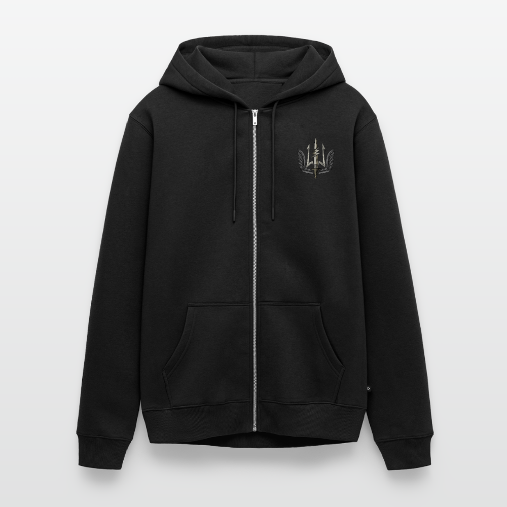 Image of Veste à Capuche Zippée – Trident AIS 84 - noir