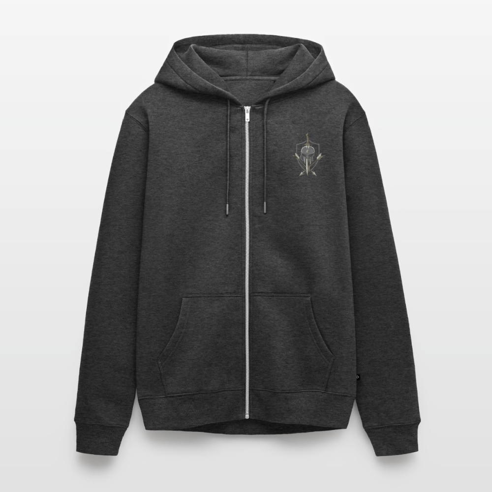 Image of Veste à Capuche Zippée – Spartiate CTM - anthracite chiné