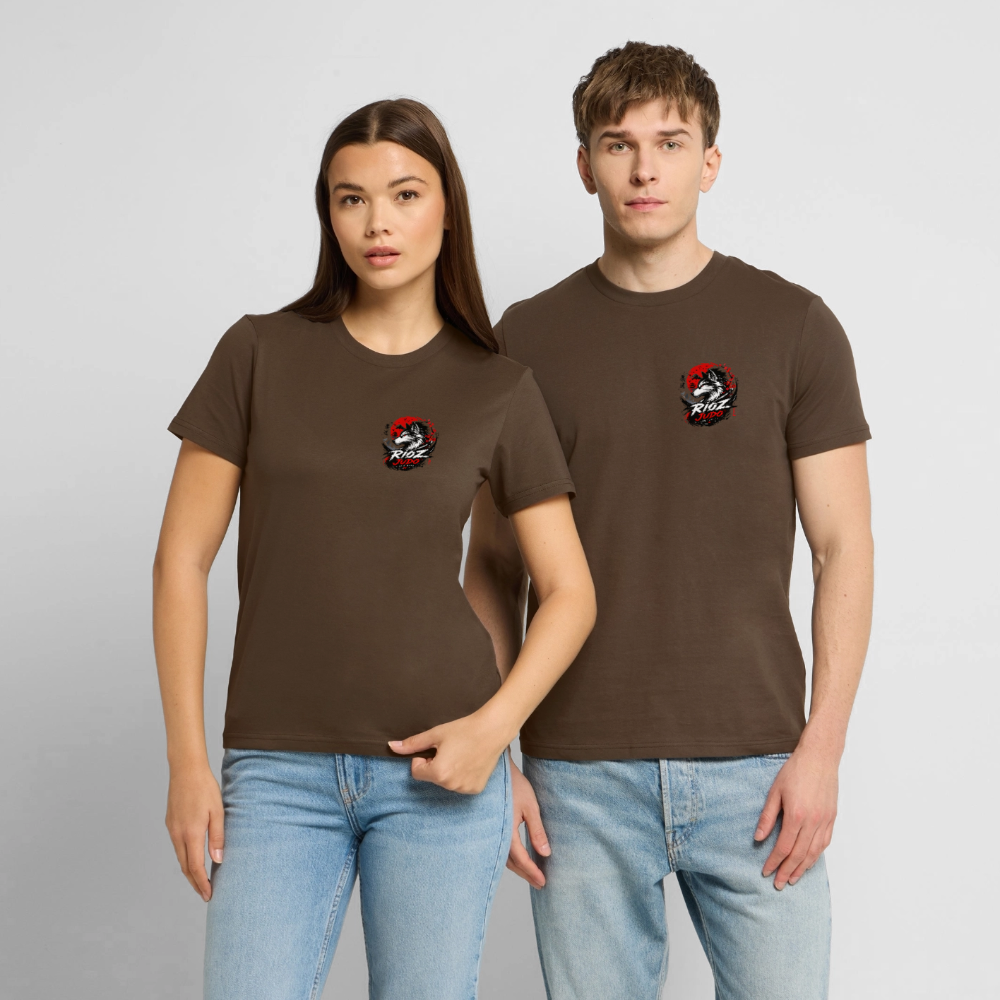 Image of T-shirt Lifestyle Essentielle Adulte — Rioz Judo - marron foncé