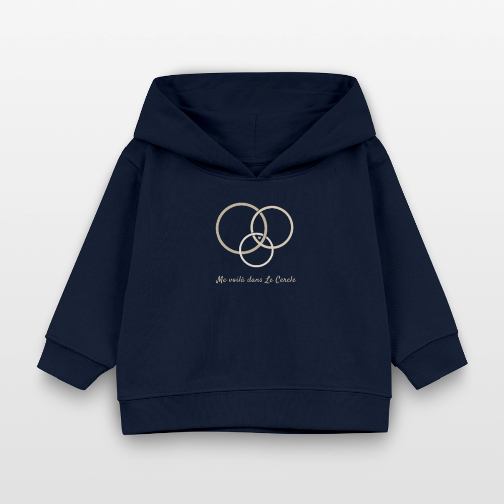 Sweat Bébé Signature — Le Cercle s’agrandit - bleu marine