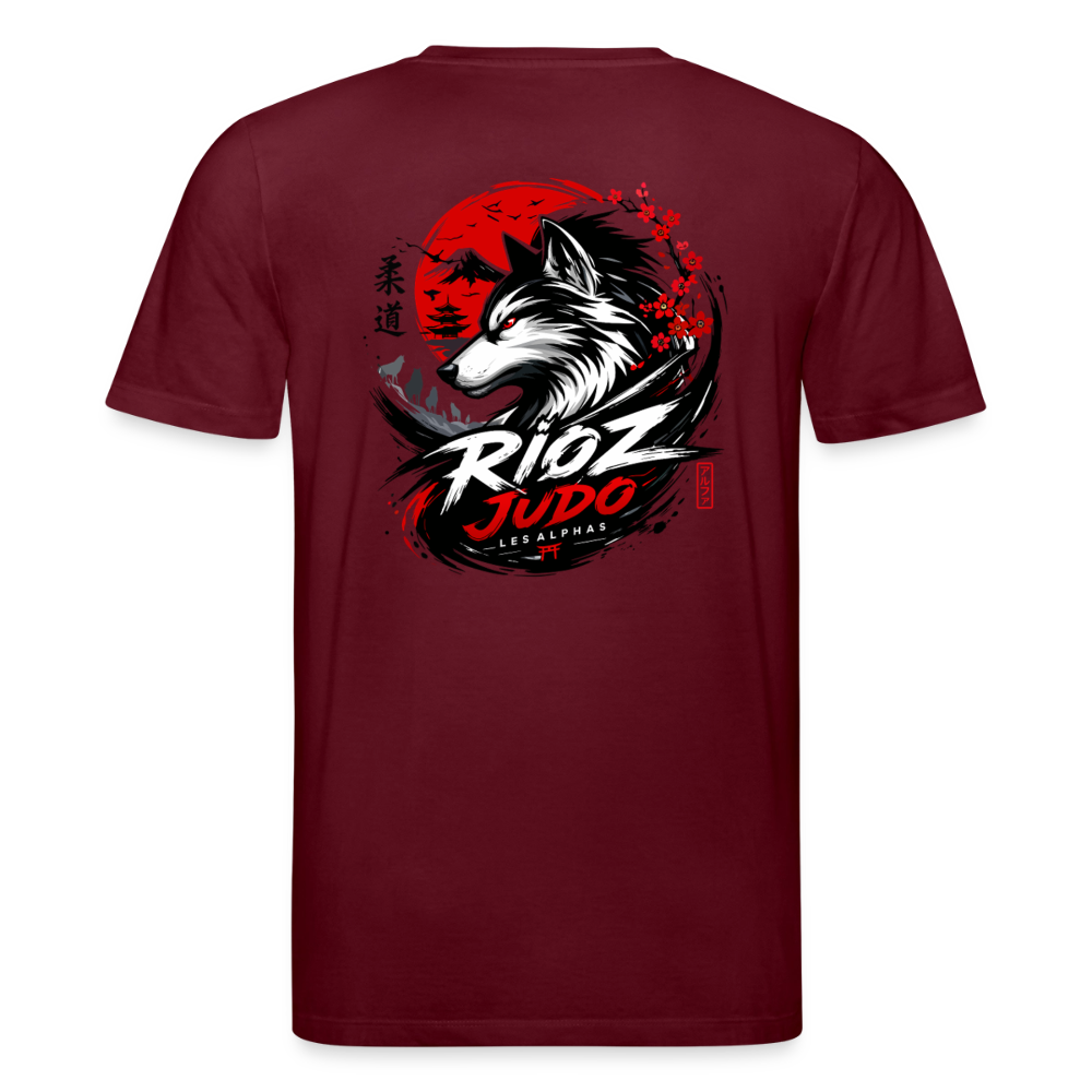 Image of T-shirt Signature Adulte — Rioz Judo - bordeaux