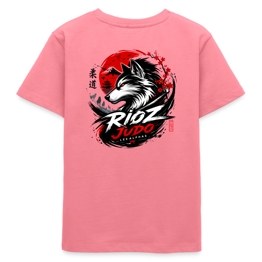 Image of T-shirt ado Signature — ALPHA - rose 