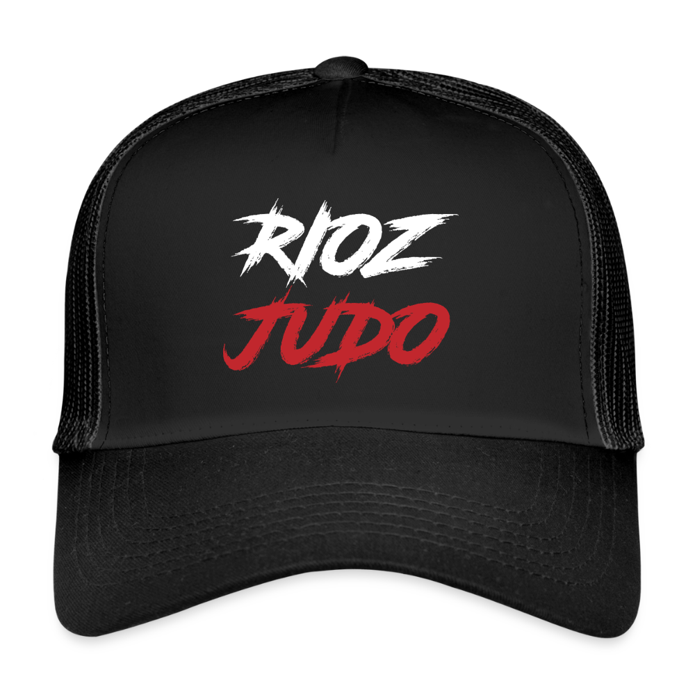 Image of Casquette Rioz Judo — ALPHA - noir/noir