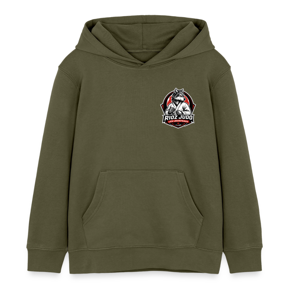 Image of Hoodie Essentielle — Les Louveteaux - kaki