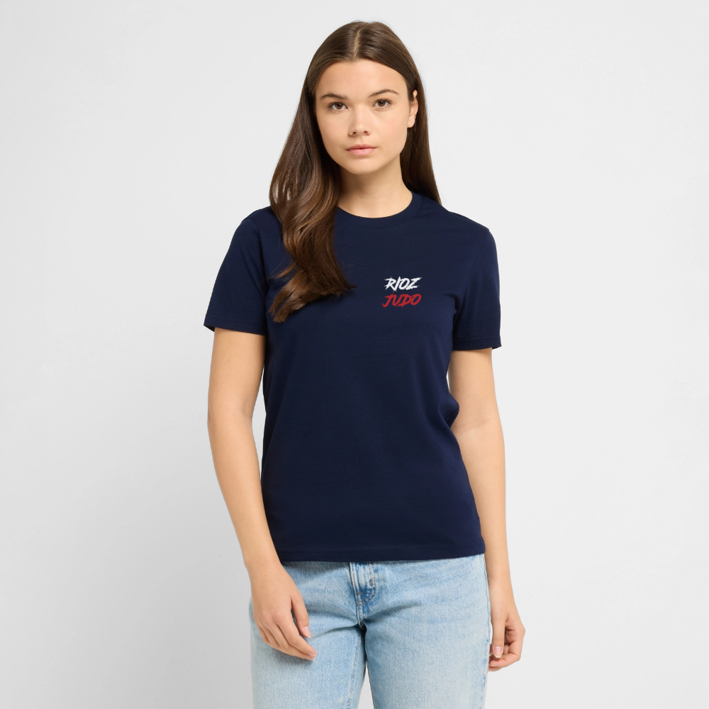 Image of T-shirt Signature Adulte — Rioz Judo - marine
