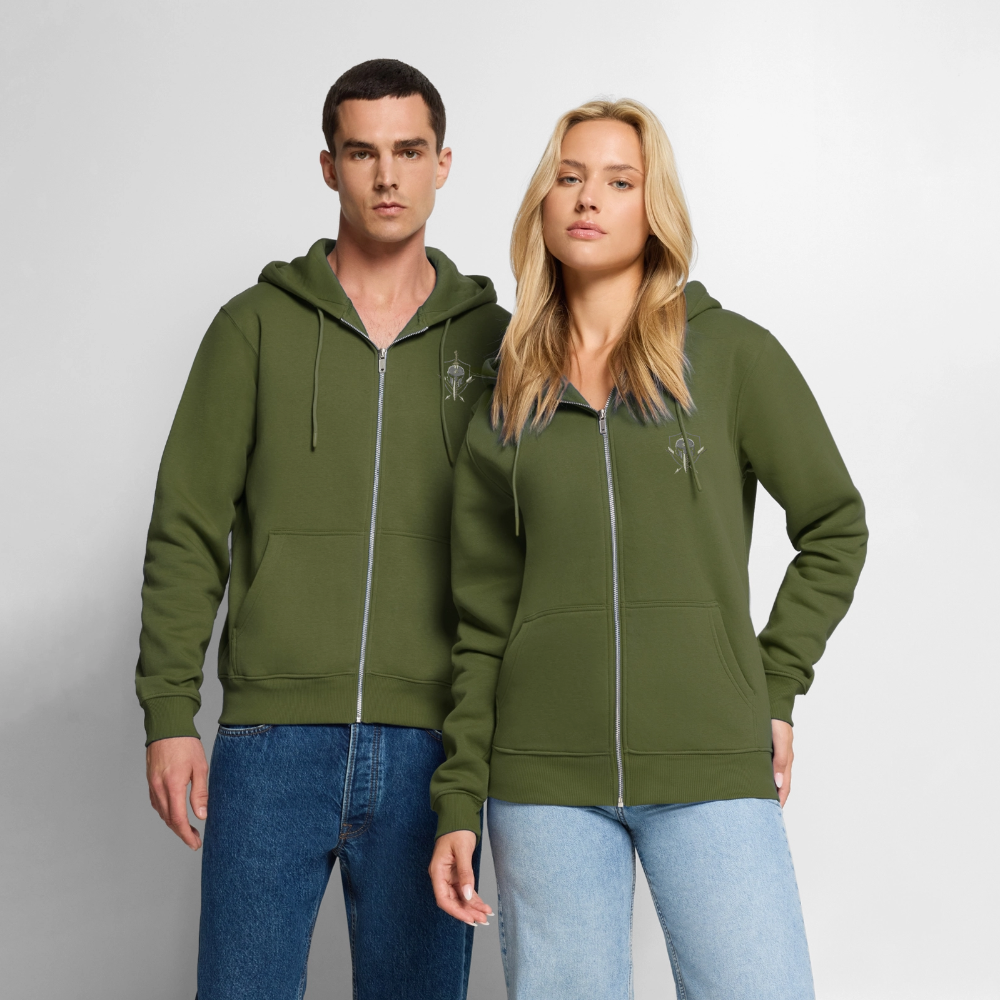 Image of Veste à Capuche Zippée – Spartiate CTM - kaki