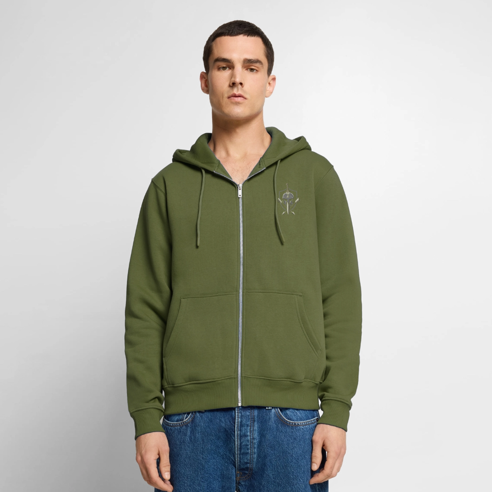 Image of Veste à Capuche Zippée – Spartiate CTM - kaki