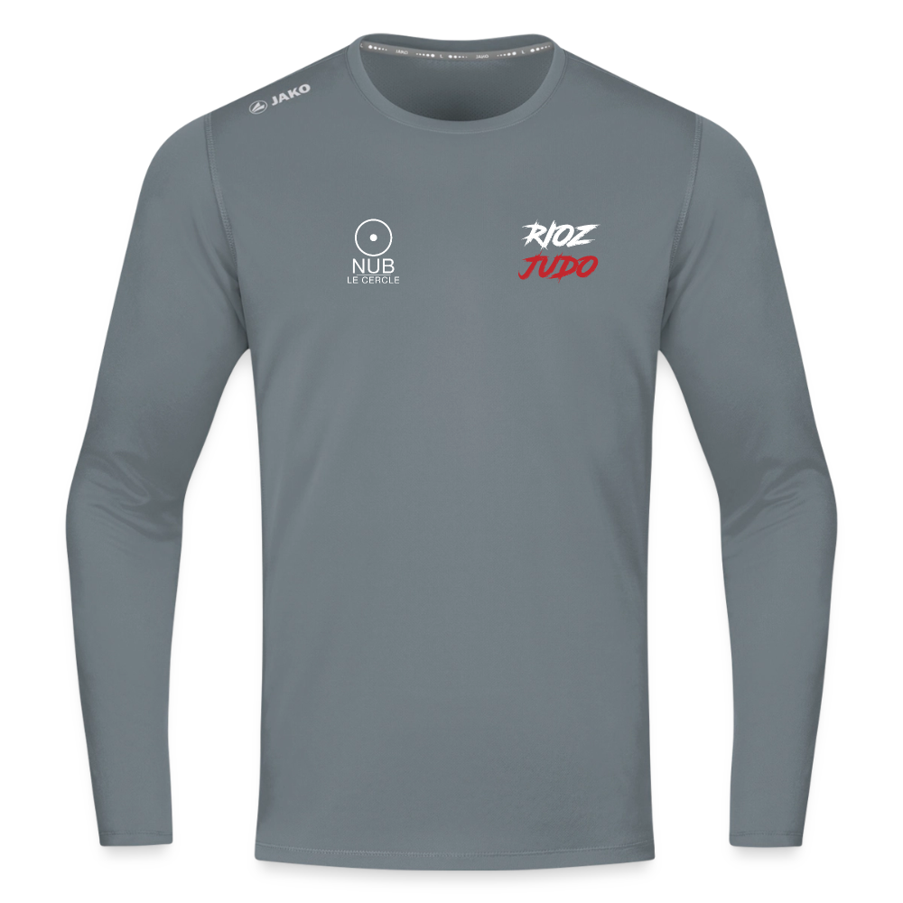 Image of T-shirt Run Manches Longues Adulte — Rioz Judo - gris