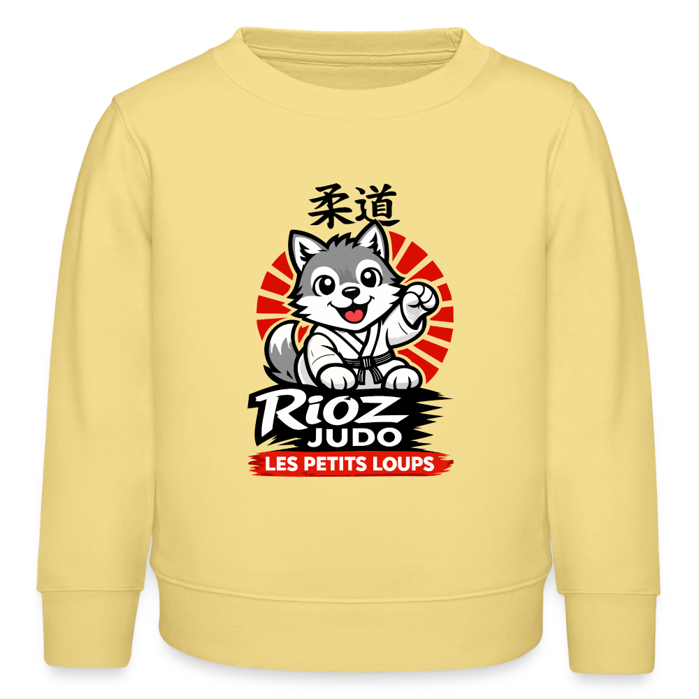 Image of Sweat Essentielle — Les Petits Loups - jaune viva 