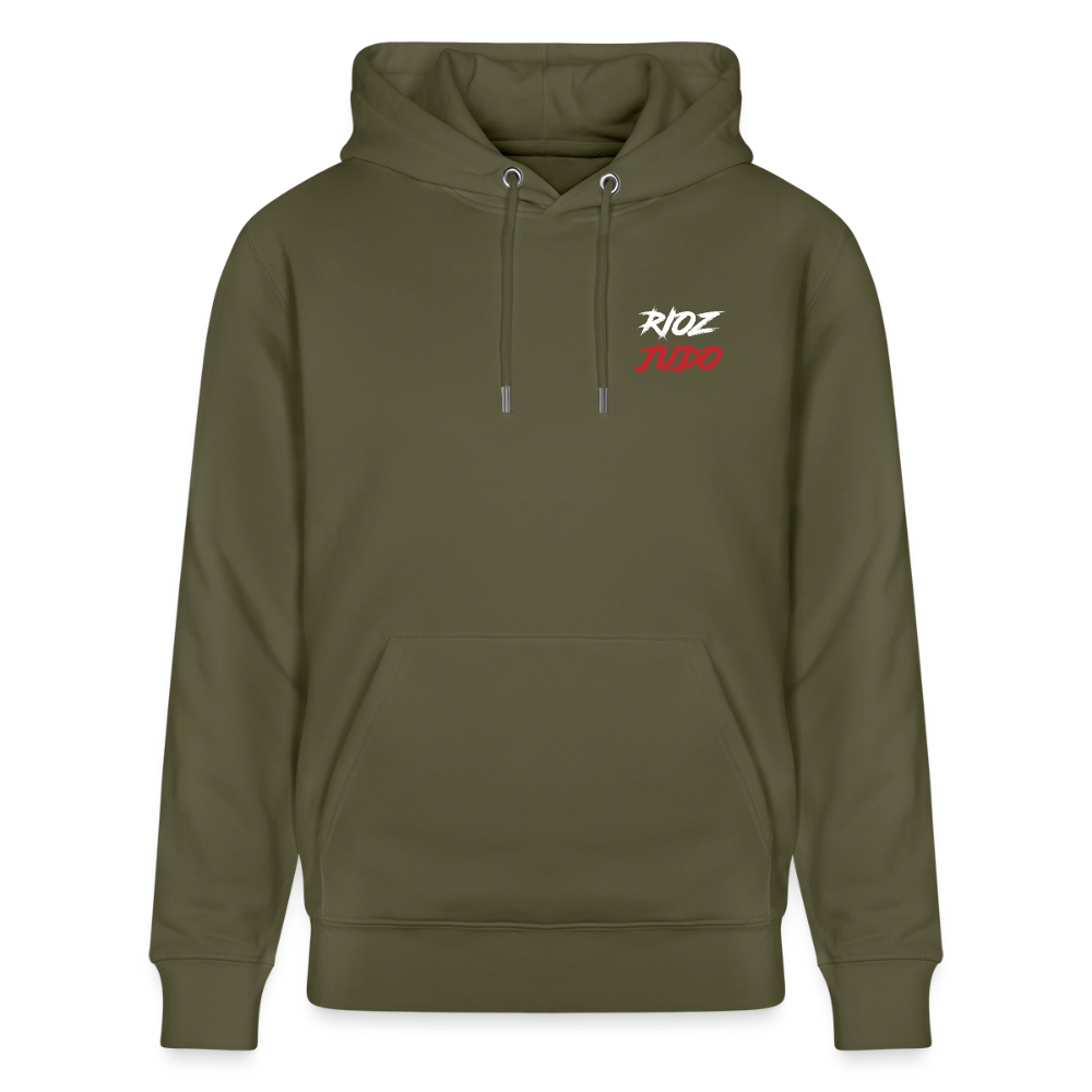 Image of Hoodie Signature Adulte — Rioz Judo - vert kaki