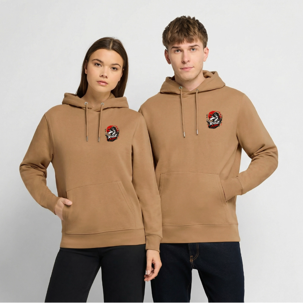 Image of Hoodie Essentielle Adulte — Rioz Judo - caramel 