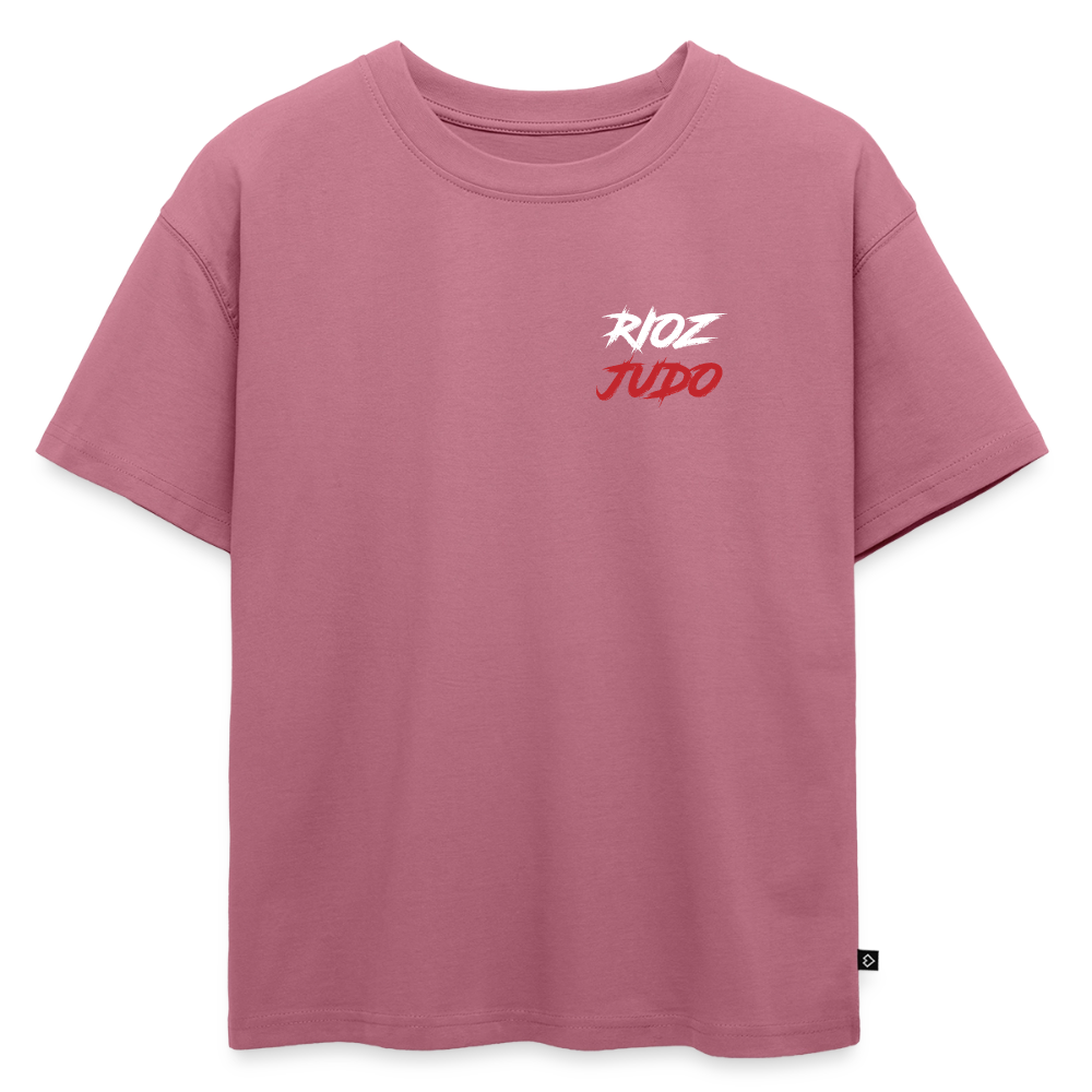 Image of T-shirt signature  Oversize — Les Louveteaux - mauve