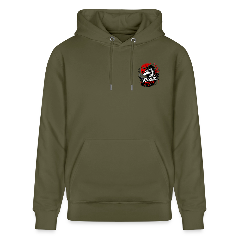 Image of Hoodie Essentielle Adulte — Rioz Judo - vert kaki