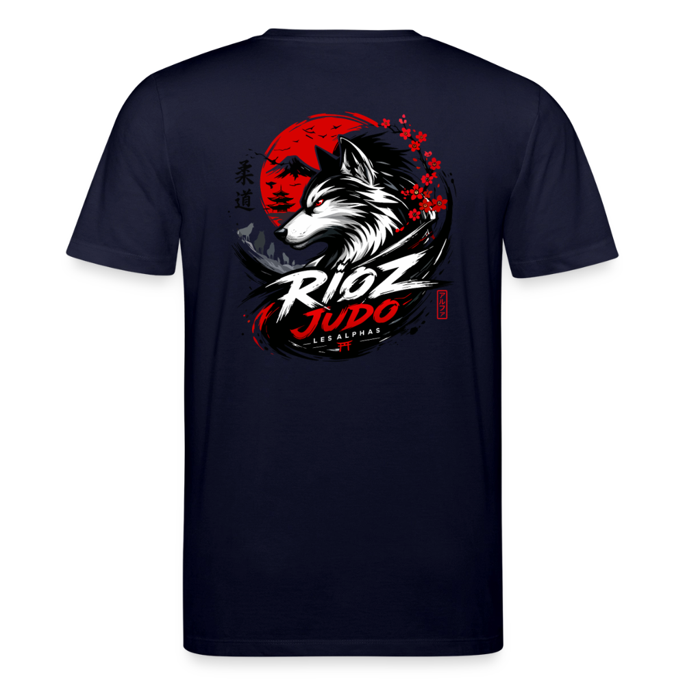 Image of T-shirt Signature Adulte — Rioz Judo - marine