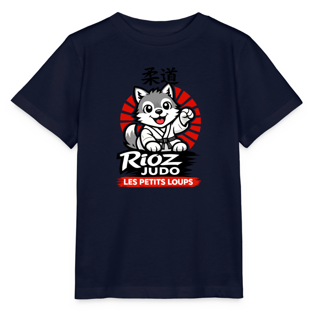 Image of T-shirt Essentielle — Les Petits Loups - marine