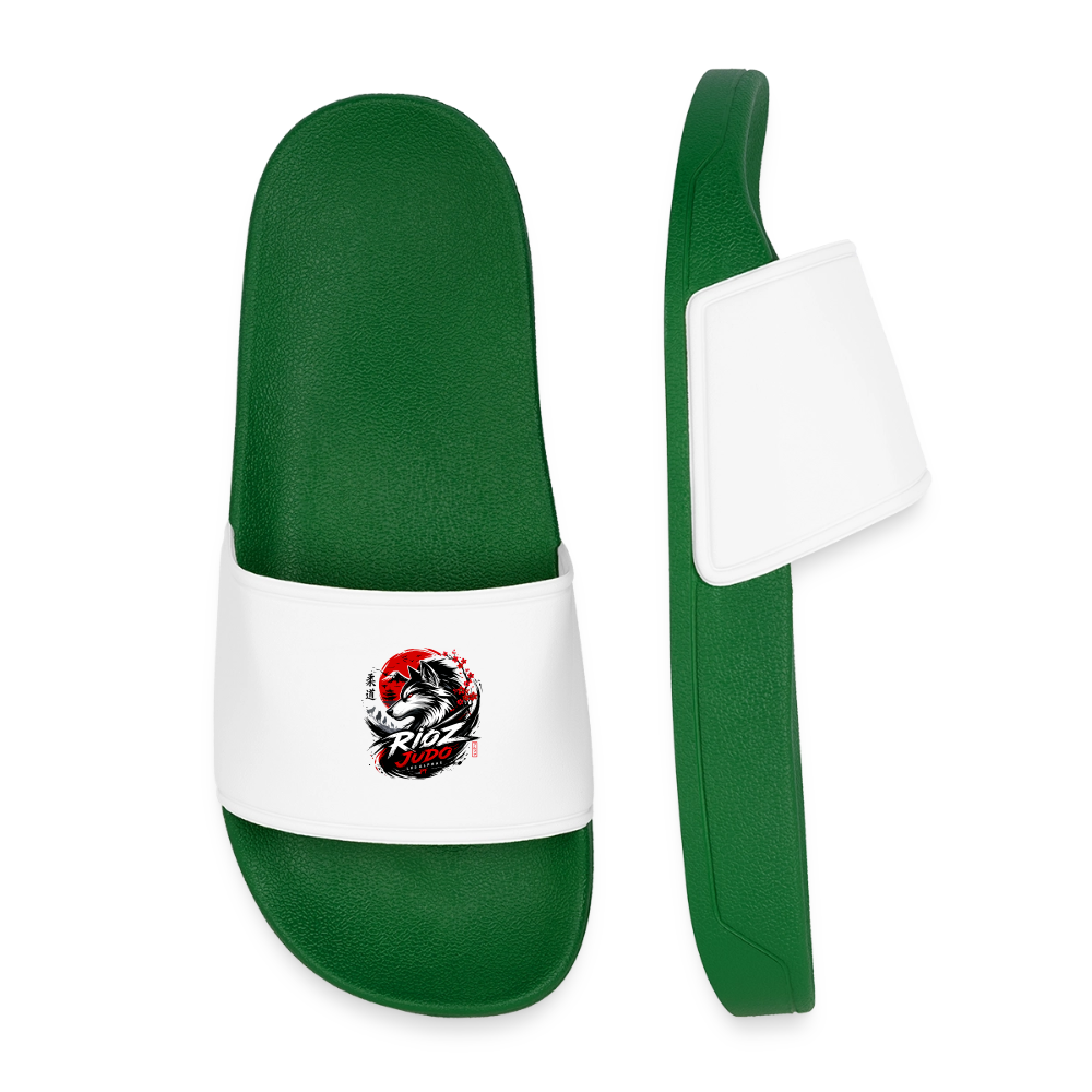 Image of Claquettes ado Dojo — ALPHA - vert foncé