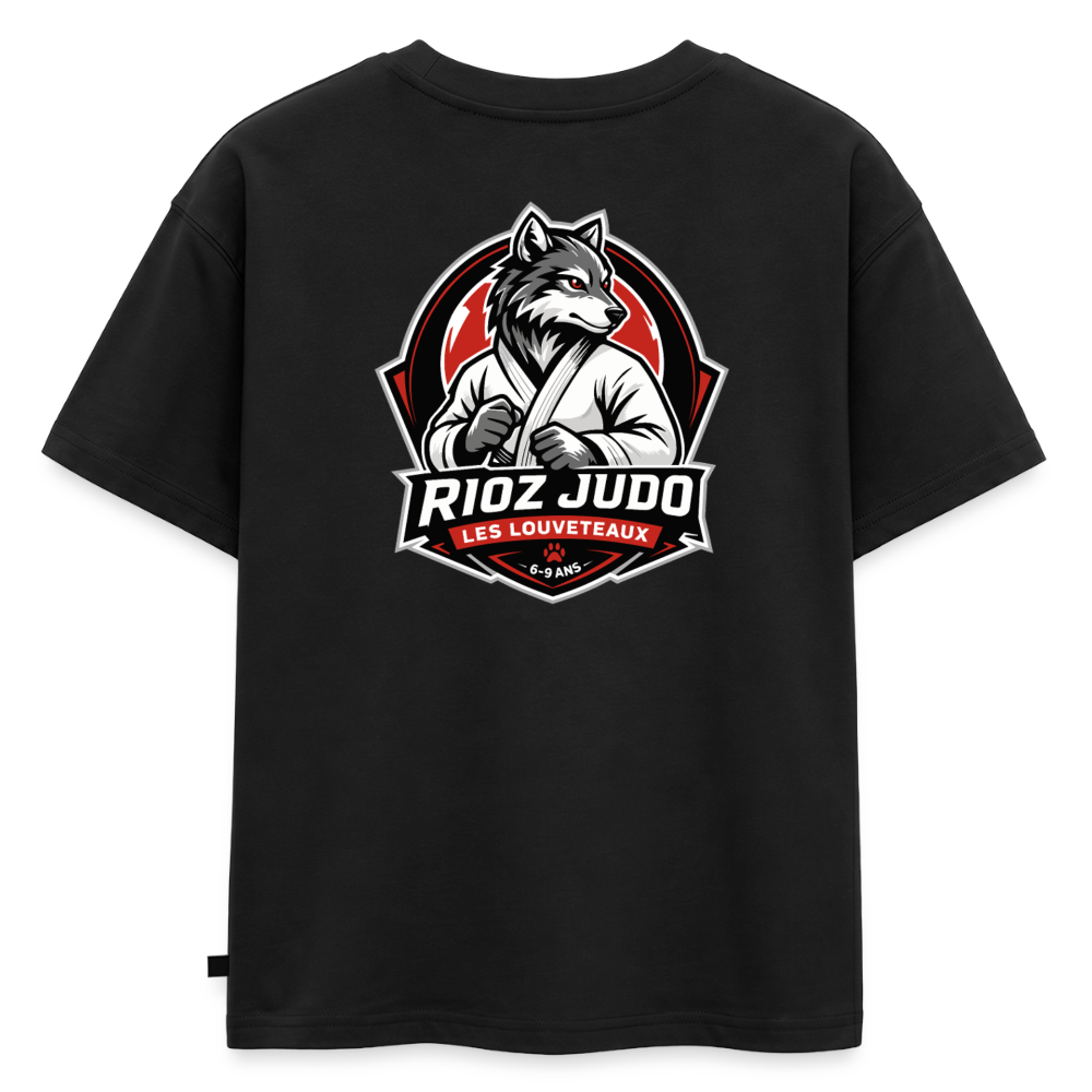 Image of T-shirt signature  Oversize — Les Louveteaux - noir