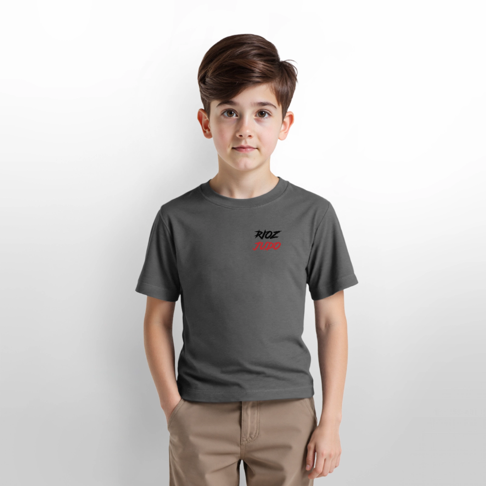 Image of T-shirt Signature — Les Louveteaux - charbon