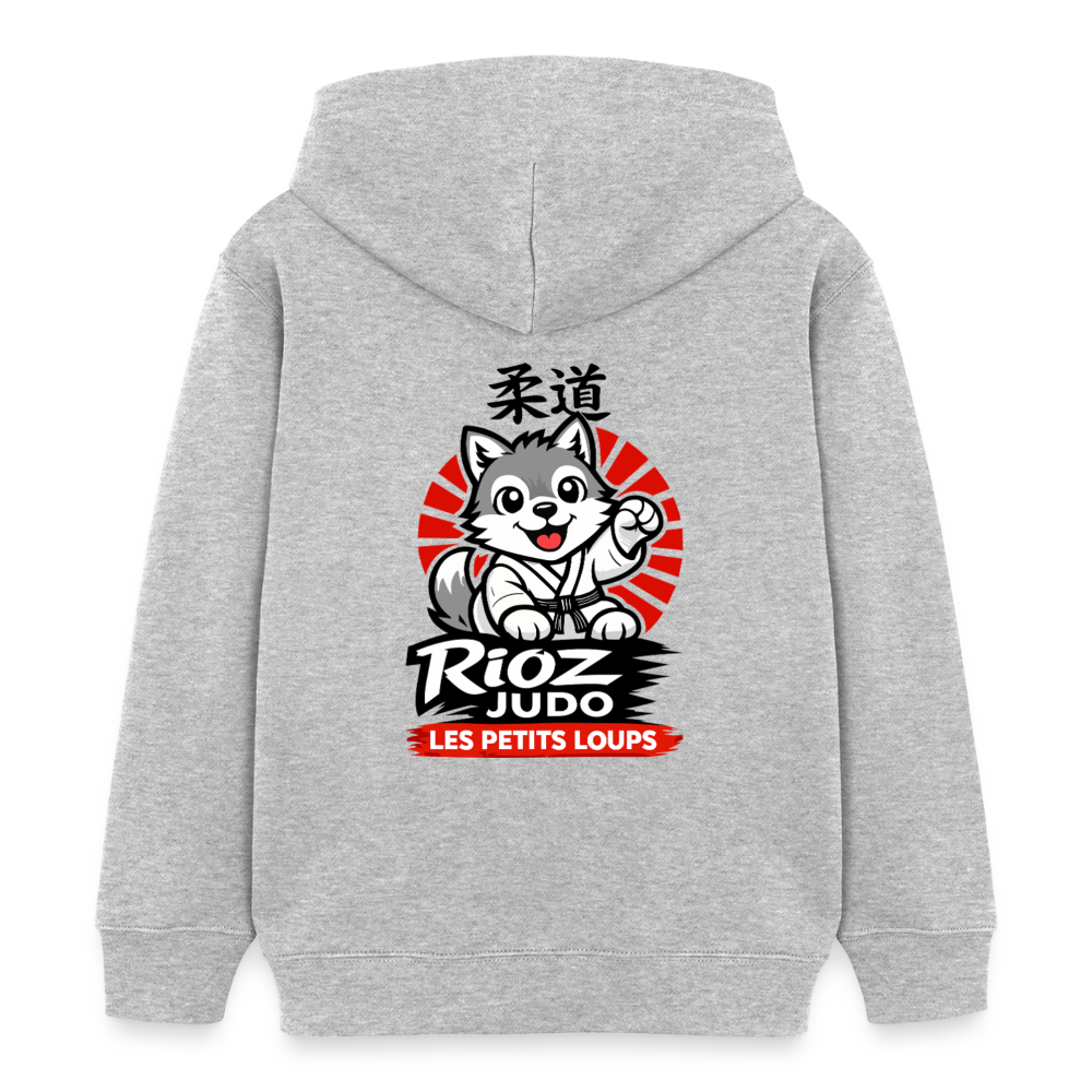 Image of Hoodie Signature — Les Petits Loups - gris chiné
