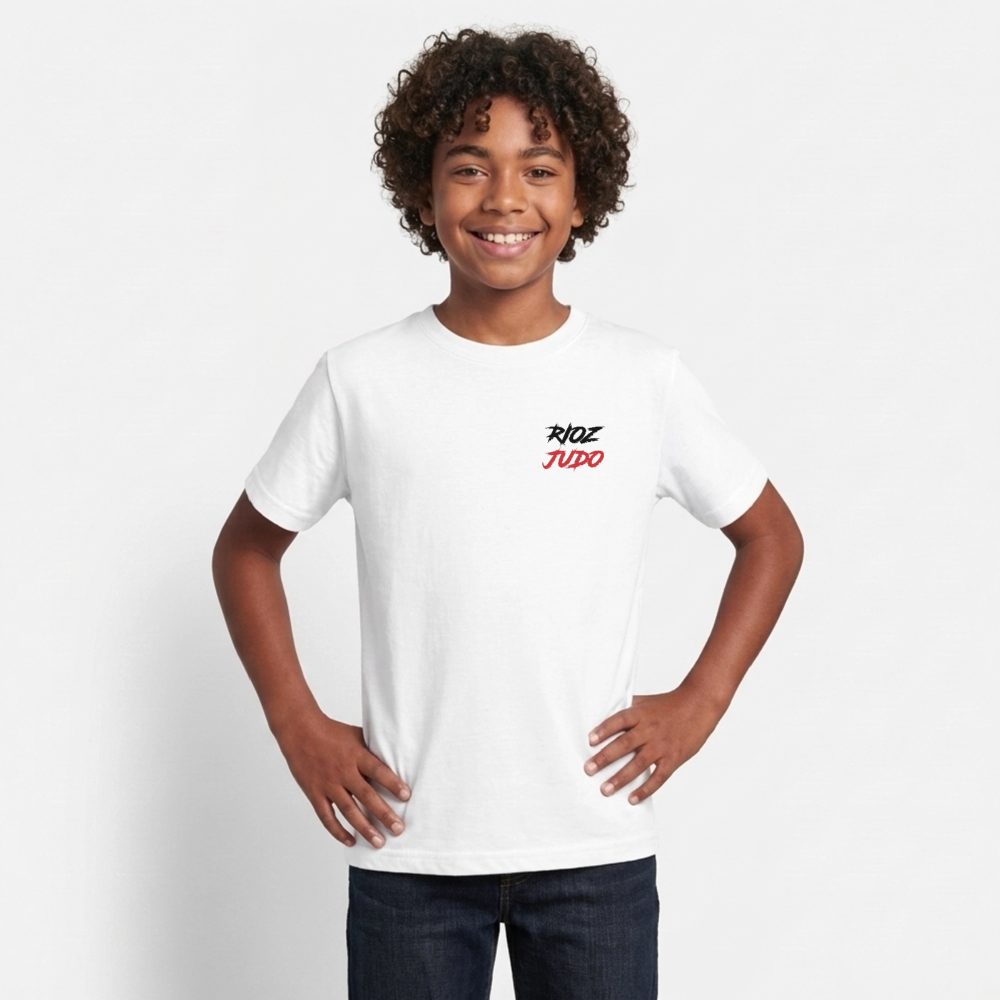Image of T-shirt ado Dojo  — ALPHA - blanc