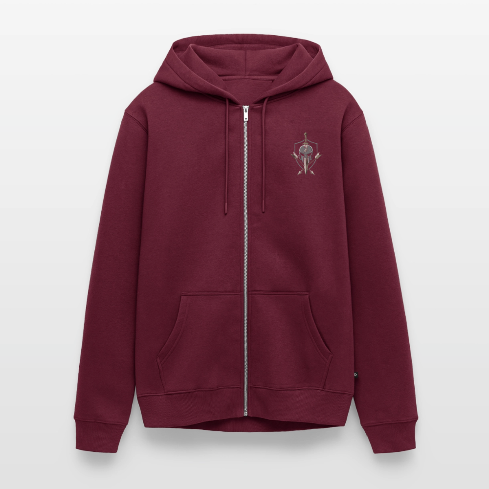 Image of Veste à Capuche Zippée – Spartiate CTM - bourgogne
