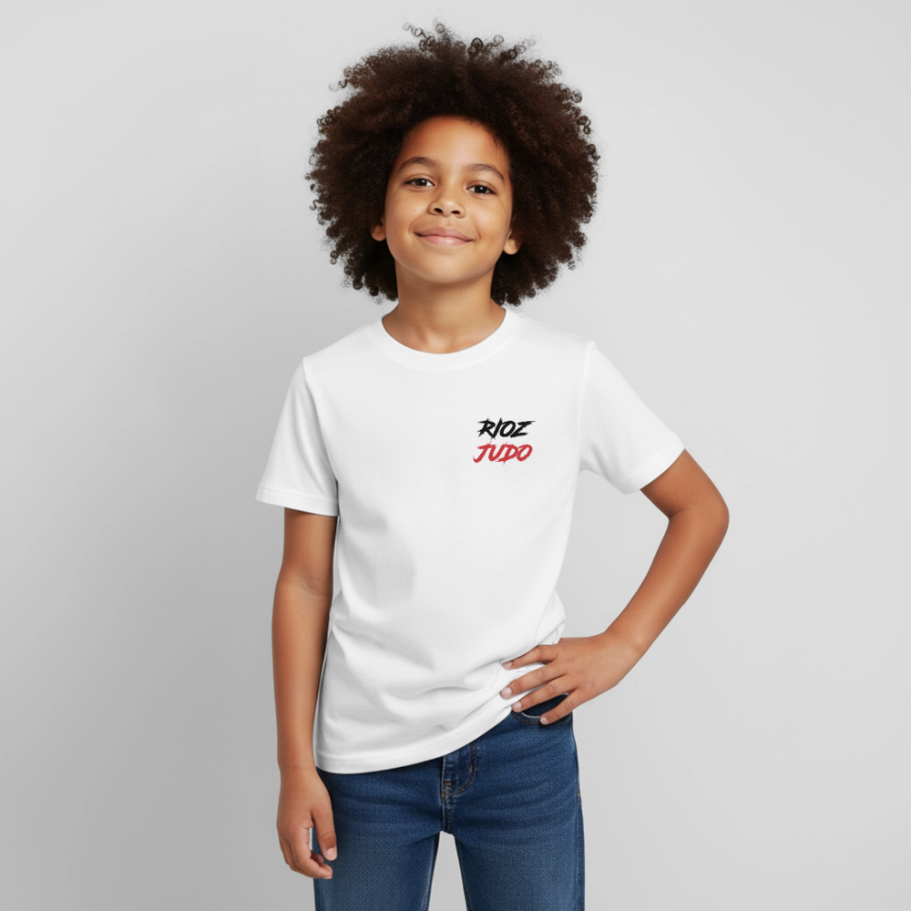 Image of T-shirt Dojo — Les Louveteaux - blanc