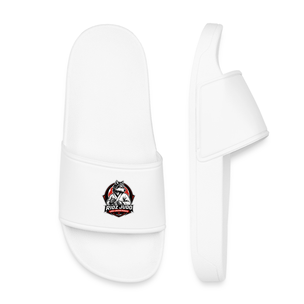 Image of Claquettes Dojo — Les Louveteaux - blanc
