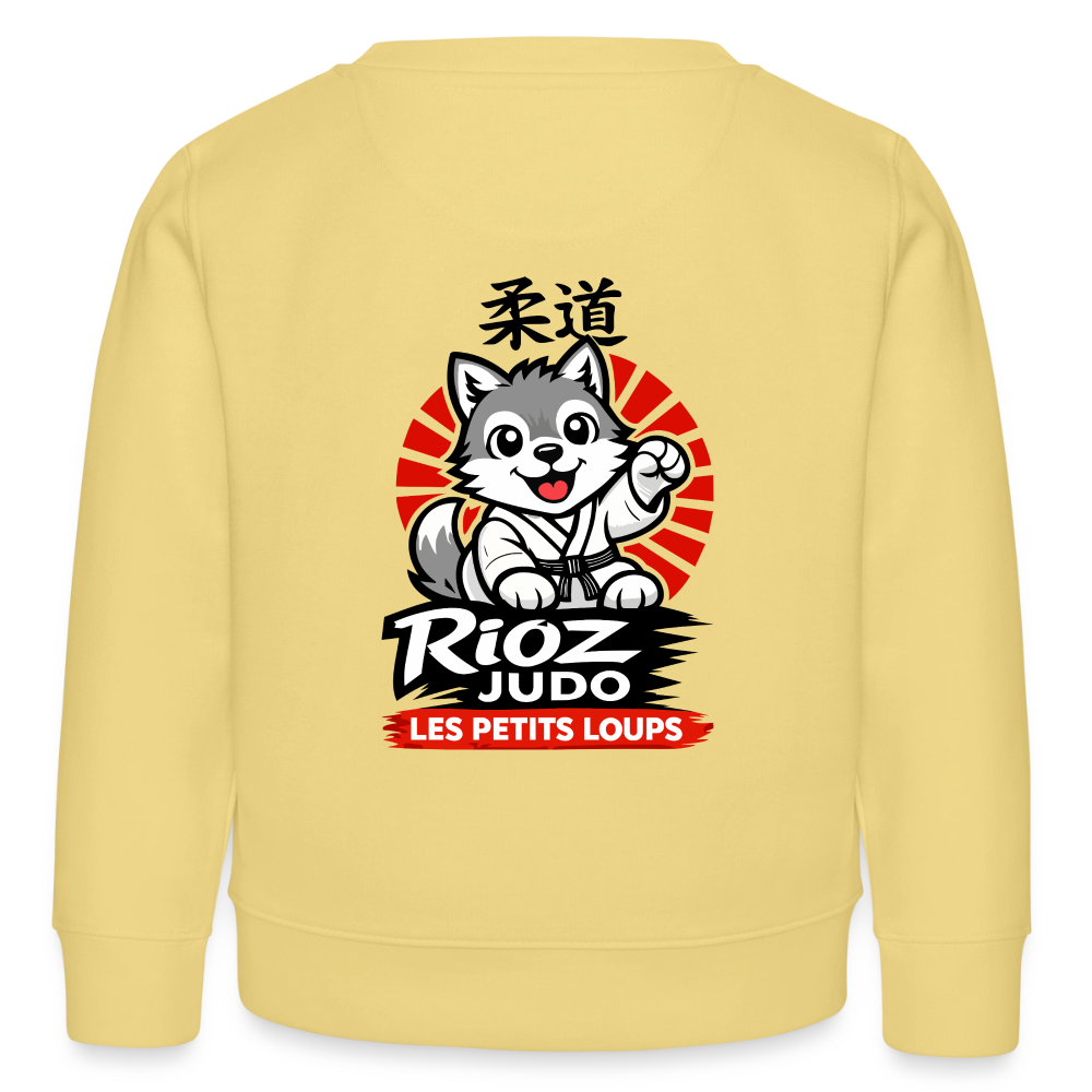 Image of Sweat Signature — Les Petits Loups - jaune viva 