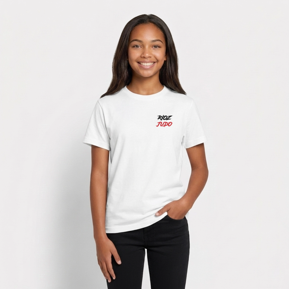 Image of T-shirt ado Dojo  — ALPHA - blanc
