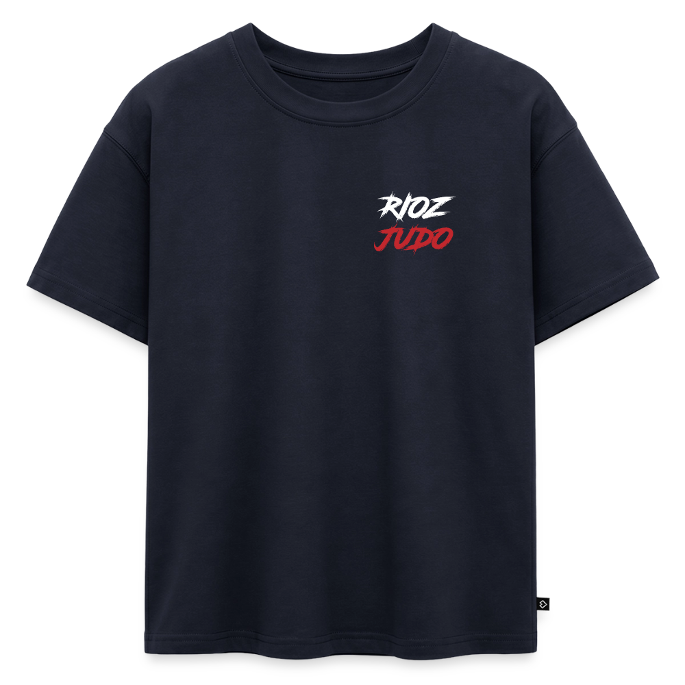 Image of T-shirt signature  Oversize — Les Louveteaux - bleu marine
