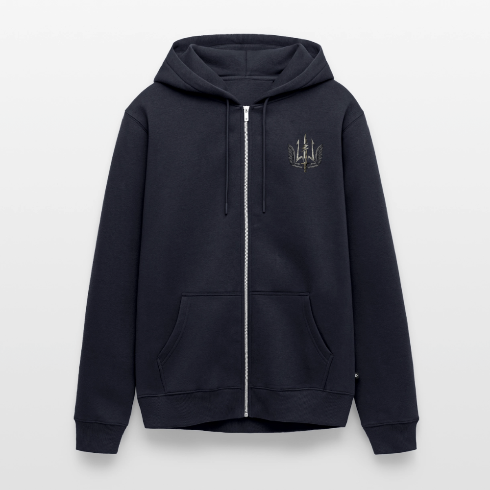 Image of Veste à Capuche Zippée – Trident AIS 84 - bleu marine