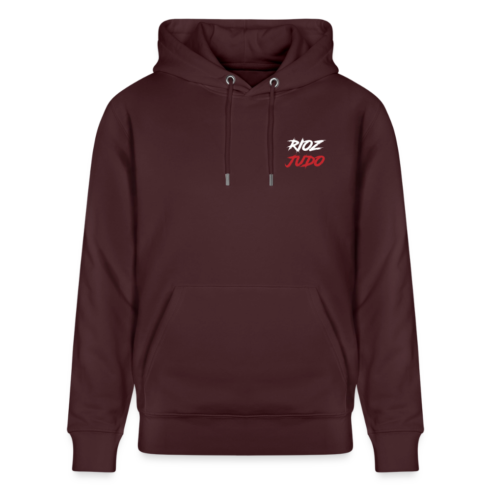 Image of Hoodie Signature Adulte — Rioz Judo - maroon