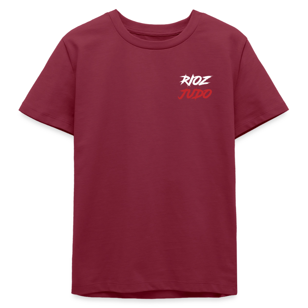 Image of T-shirt ado Signature — ALPHA - bordeaux